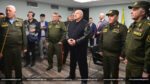 Президент Беларуси Александр Лукашенко посетил Центральный командный пункт ВВС и войск ПВО