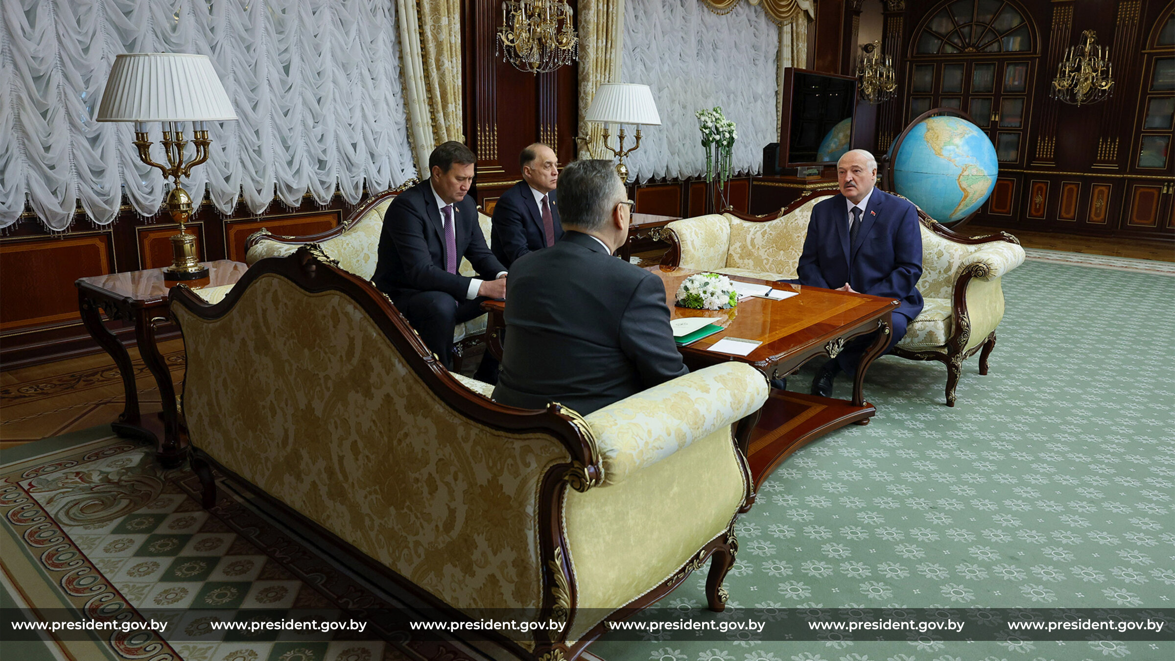 Встреча с Генеральным секретарем ОДКБ Таалатбеком Масадыковым