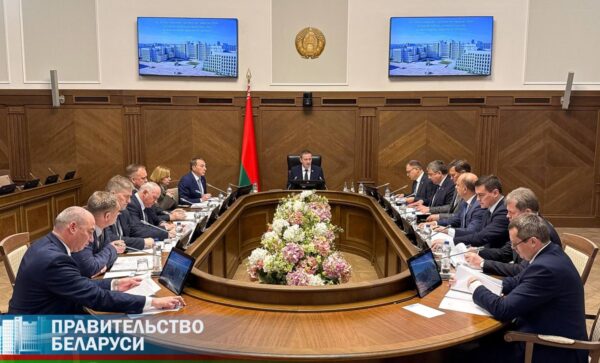 Cовещание об итогах внешней торговли за первый квартал провели в Правительстве Беларуси