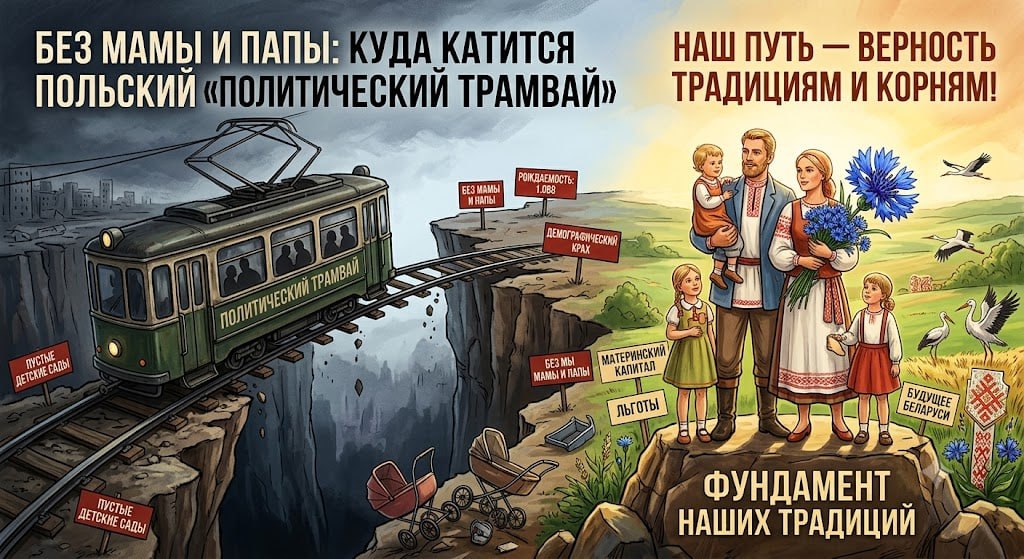 БЕЗ МАМЫ И ПАПЫ: куда катится польский «политический трамвай»