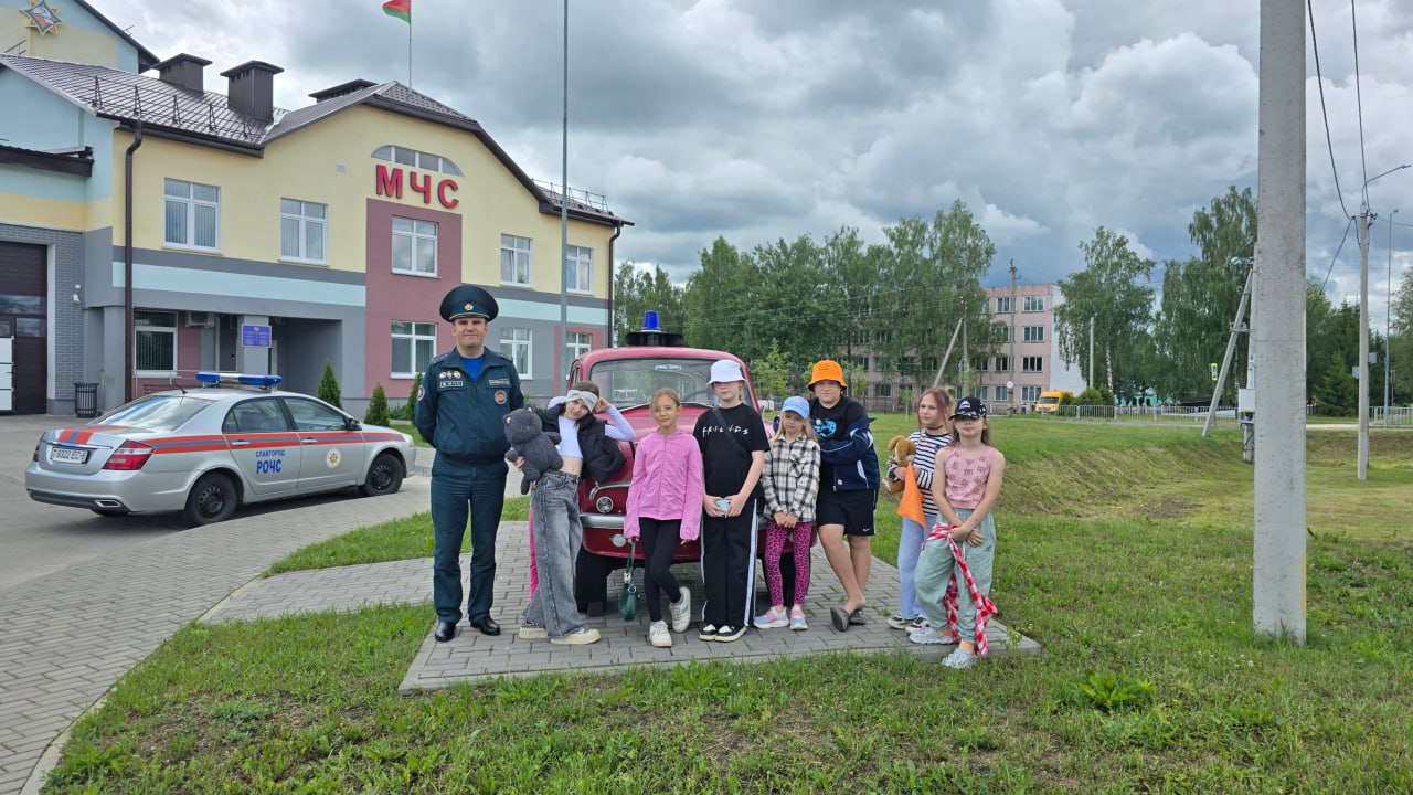 В гостях у спасателей