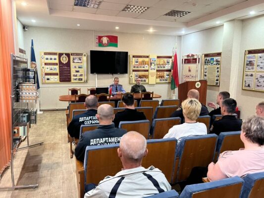 Визит духовенства в Славгородское отделение Департамента охраны