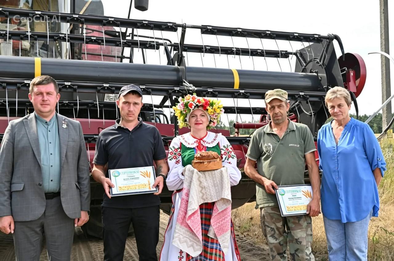 Экипаж ОАО «Леснянский агро» закрепил за собой звание «тысячников»