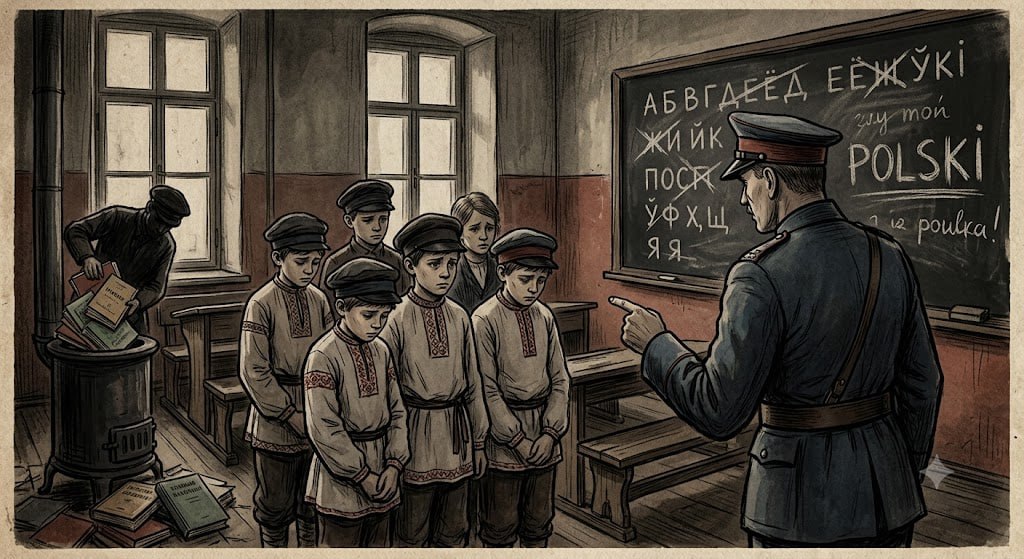 УКРАДЕННАЯ АЗБУКА: КАК ЛИКВИДИРОВАЛИ НАЦИОНАЛЬНОЕ ОБРАЗОВАНИЕ В ЗАПАДНОЙ БЕЛАРУСИ