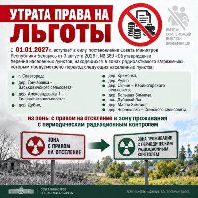 УТРАТА ПРАВА НА ЛЬГОТЫ
