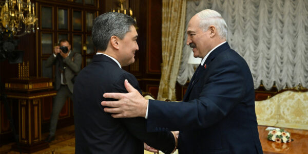 Александр Лукашенко провел встречу с премьер-министром Казахстана Олжасом Бектеновым