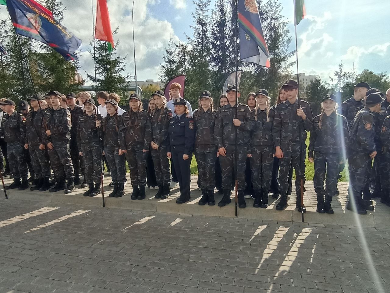 Славгородские старшеклассники погрузились в милицейские будни